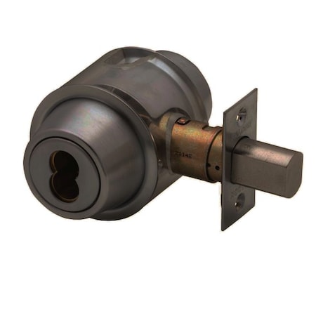 Falcon Falcon D141B613 D100 Series Format Single Cylinder Deadbolt 30256 Latch 10094 Strike Oil Rubbed D141B613